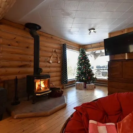 Chalet Du Lac Avec Spa Prive, Wifi, Bbq Et Sup Saint Adolphe D'Howard Exterior photo