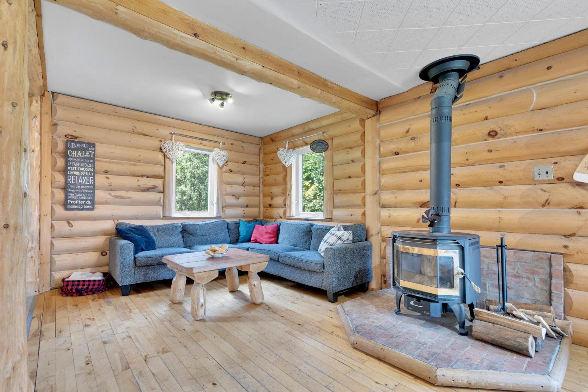 Du Avec Prive, Wifi, Bbq Et Sup Holiday home Saint Adolphe D'Howard