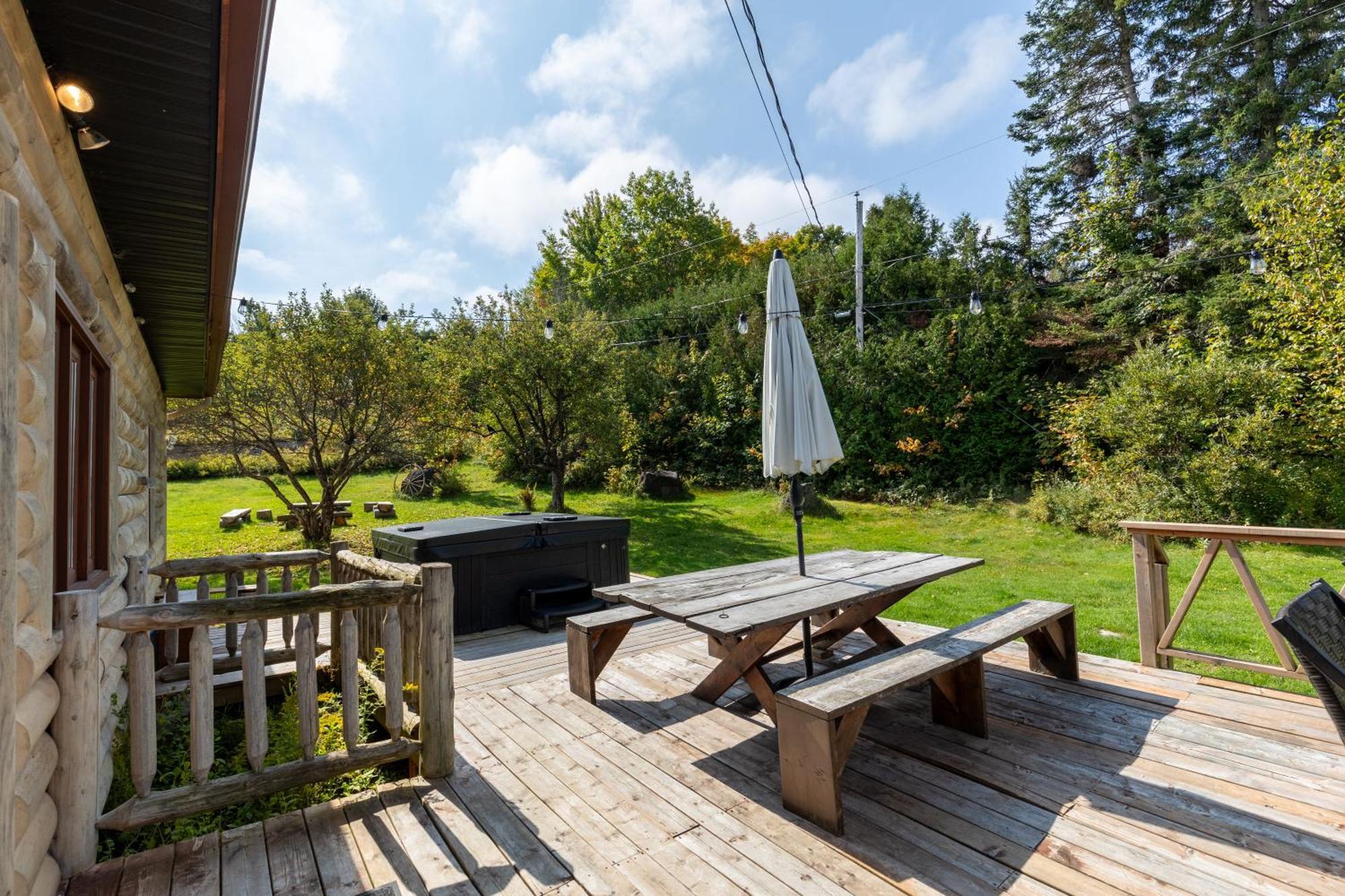 Du Avec Prive, Wifi, Bbq Et Sup Holiday home Saint Adolphe D'Howard